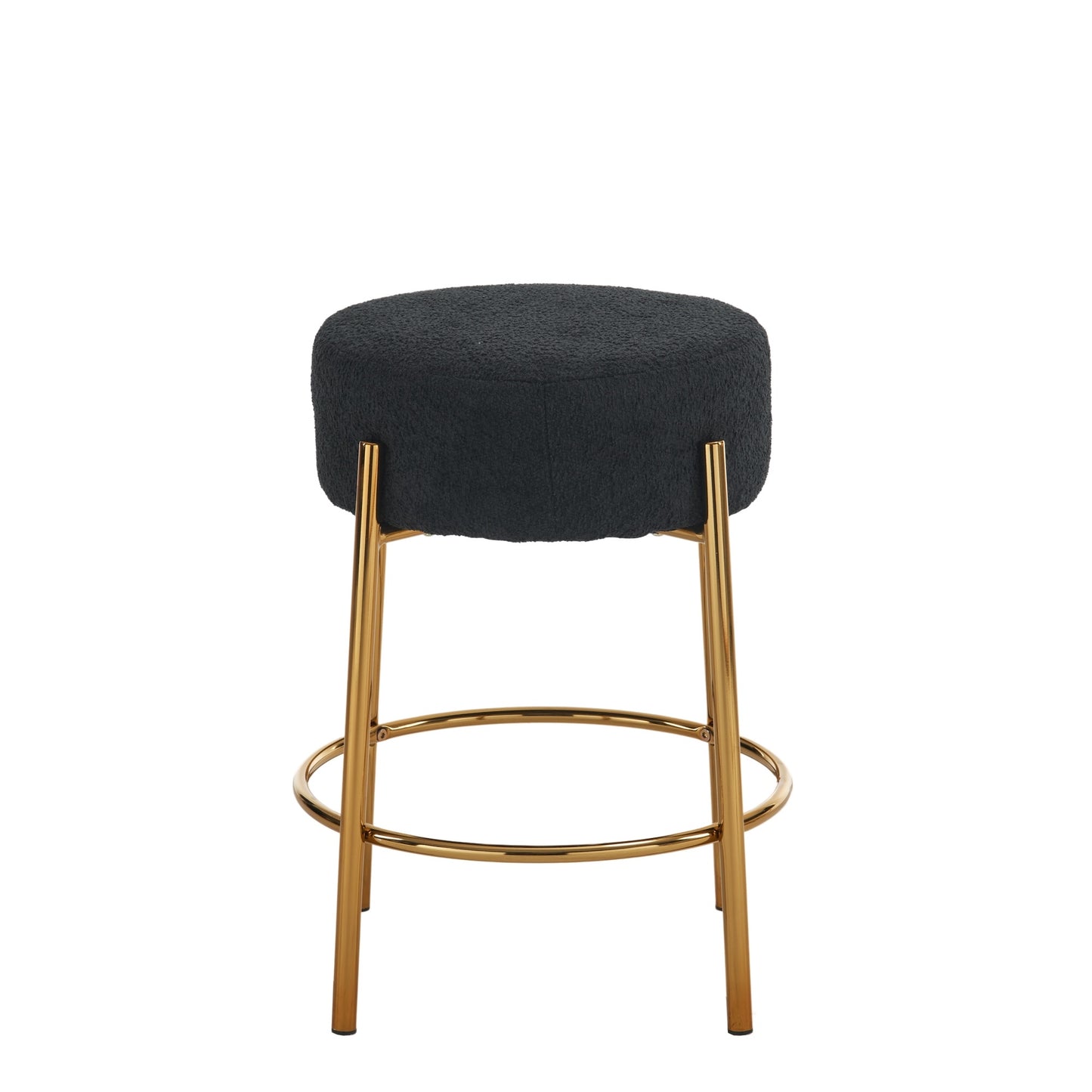 24" Tall, Round Bar Stools, Set of 2