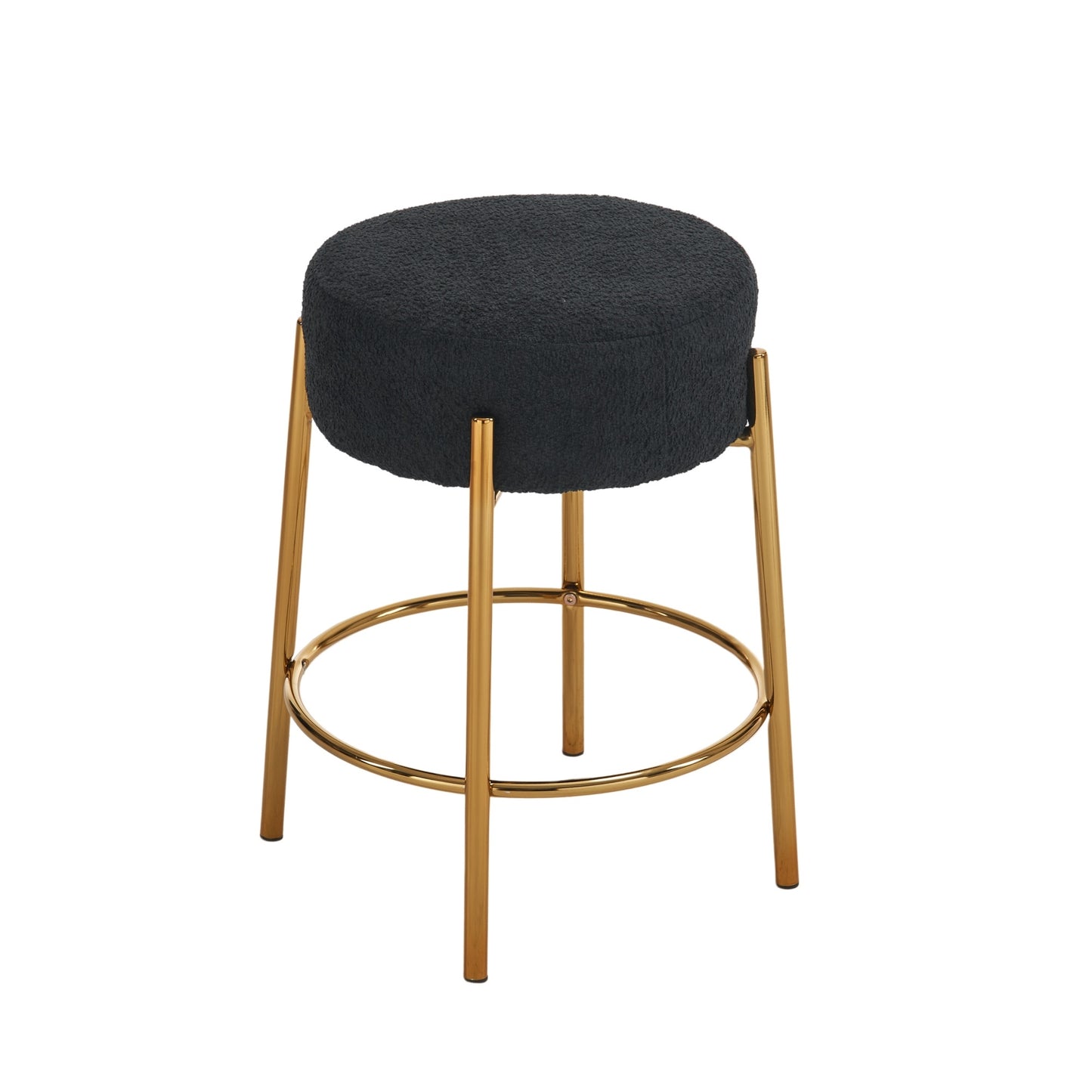 24" Tall, Round Bar Stools, Set of 2