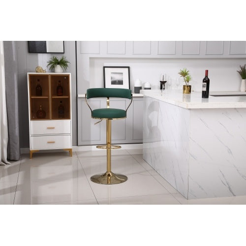 Bar Stools with Back and Footrest Counter Height Dining Chairs