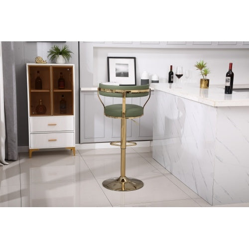 Bar Stools with Back and Footrest Counter Height Dining Chairs