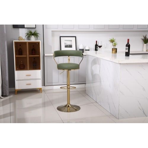 Bar Stools with Back and Footrest Counter Height Dining Chairs