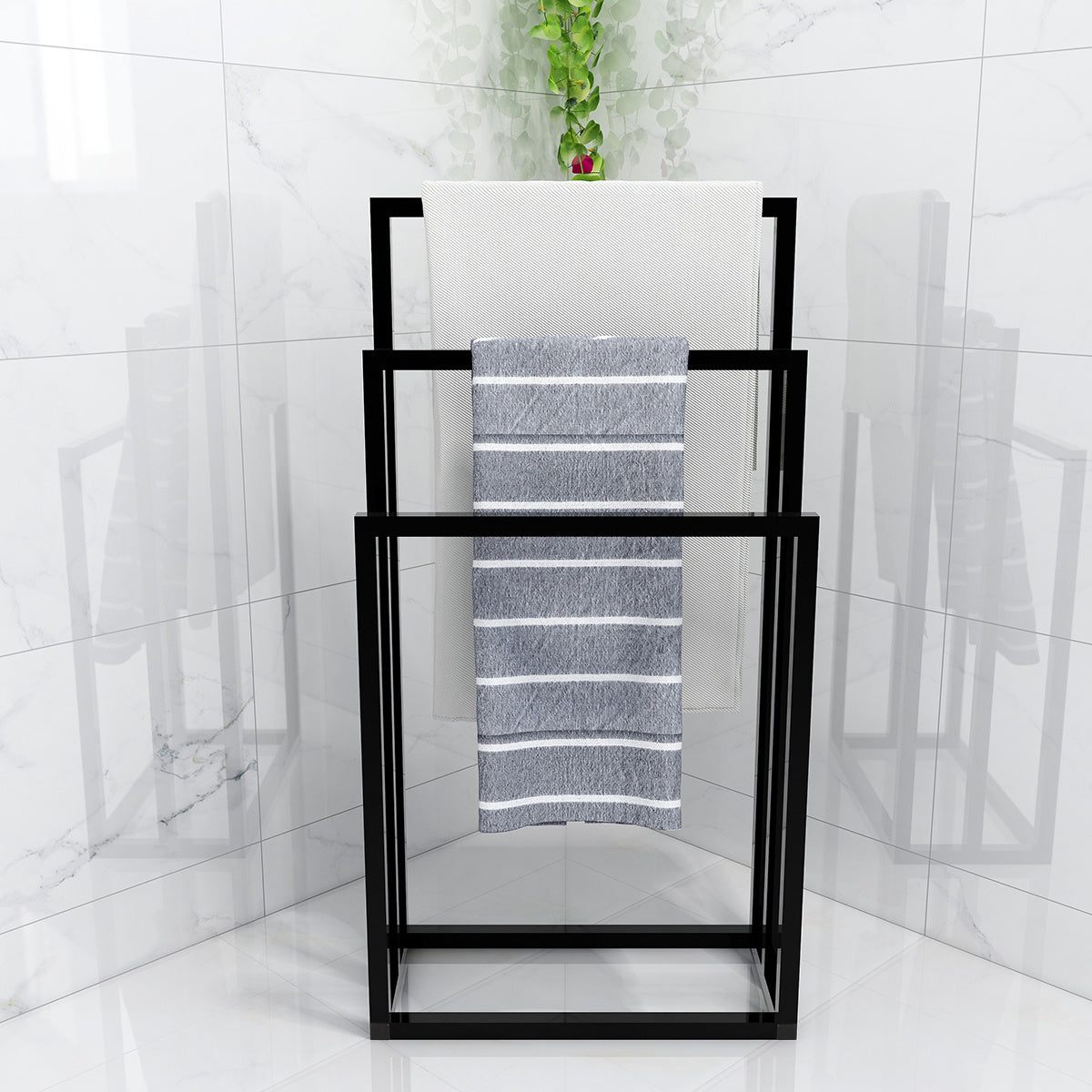 3 Tier Metal Freestanding Towel Rack